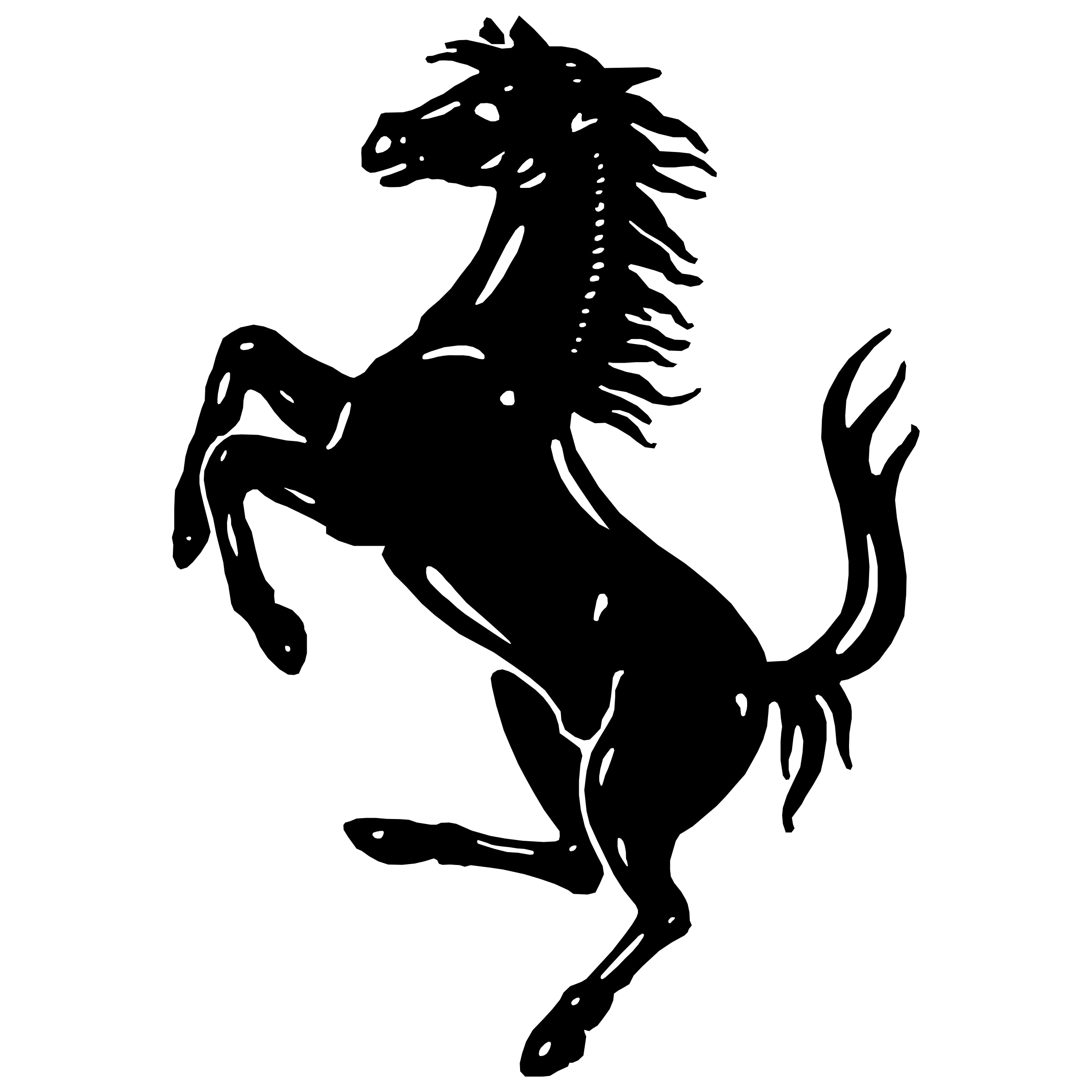 Ferrari Logo PNG Background Image