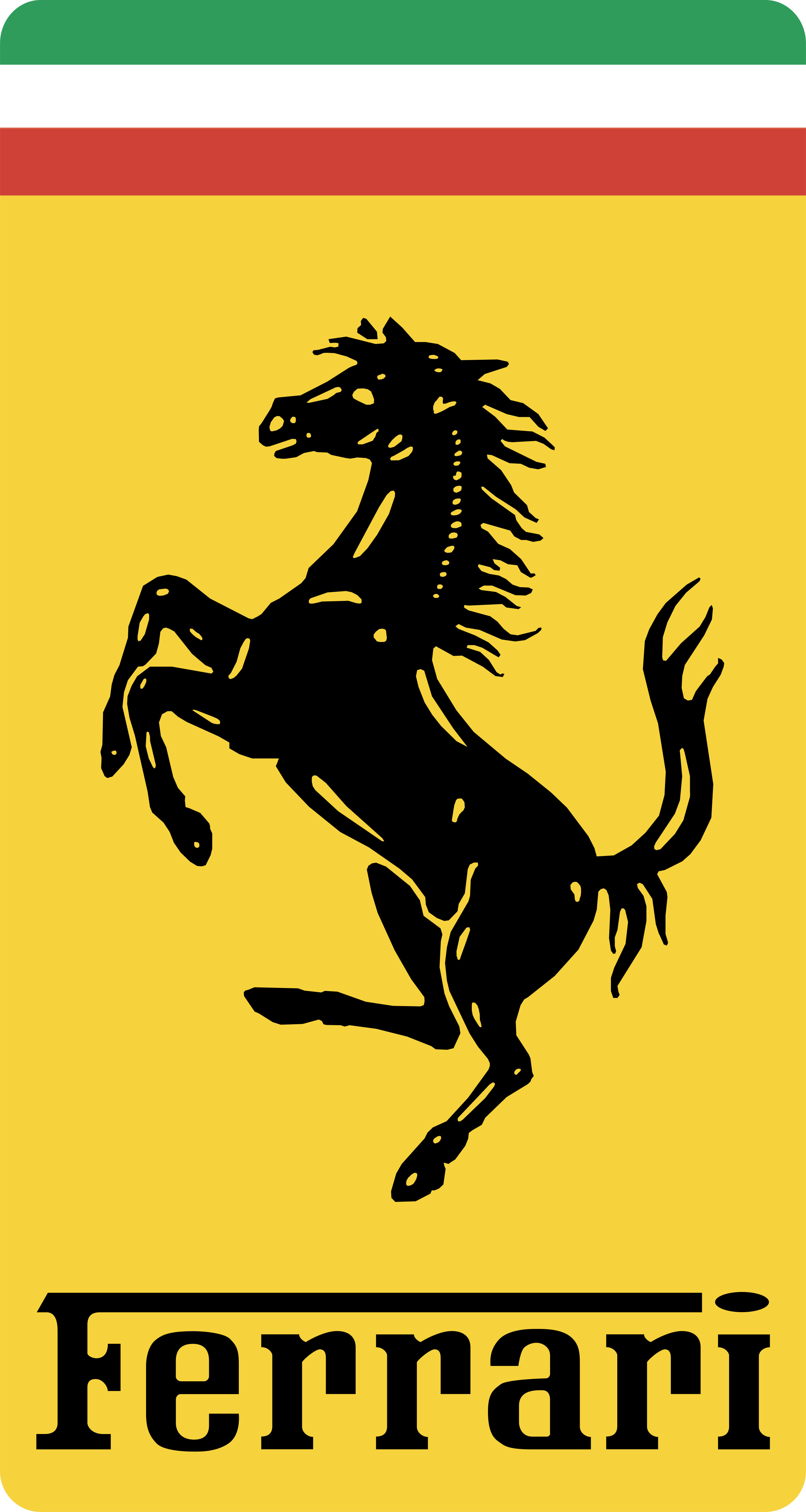 Ferrari Logo Transparent Background PNG