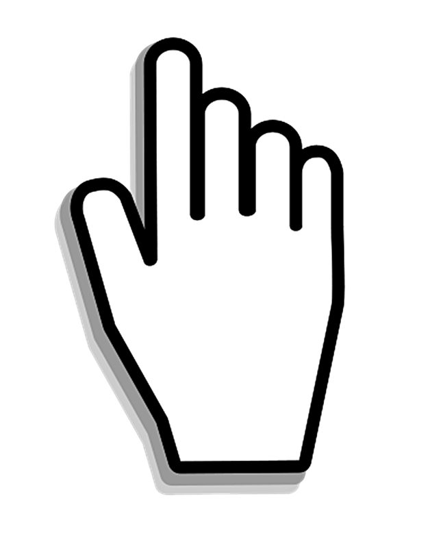 Cursor de dedo PNG descargar imagen