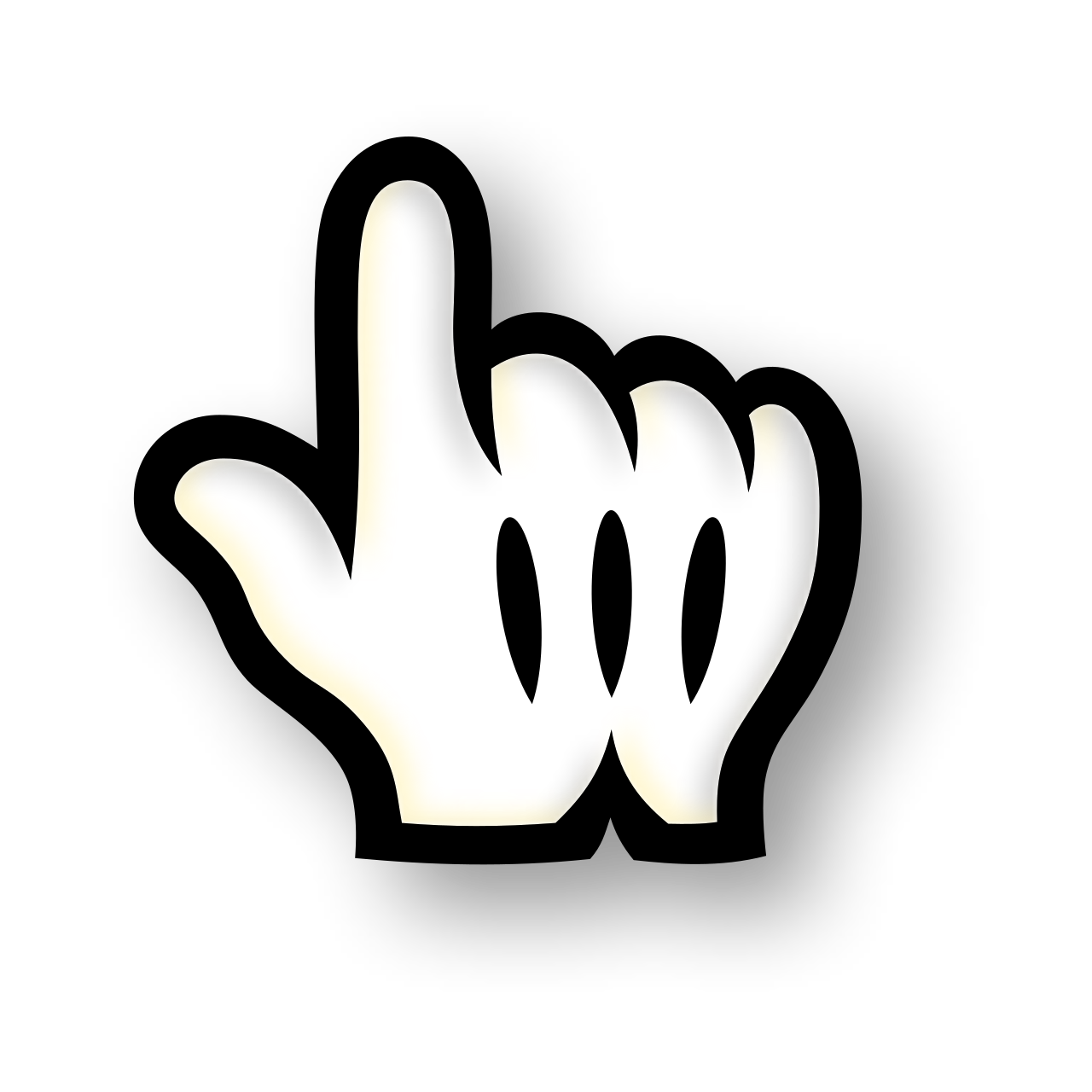 Finger Cursor PNG Image Background