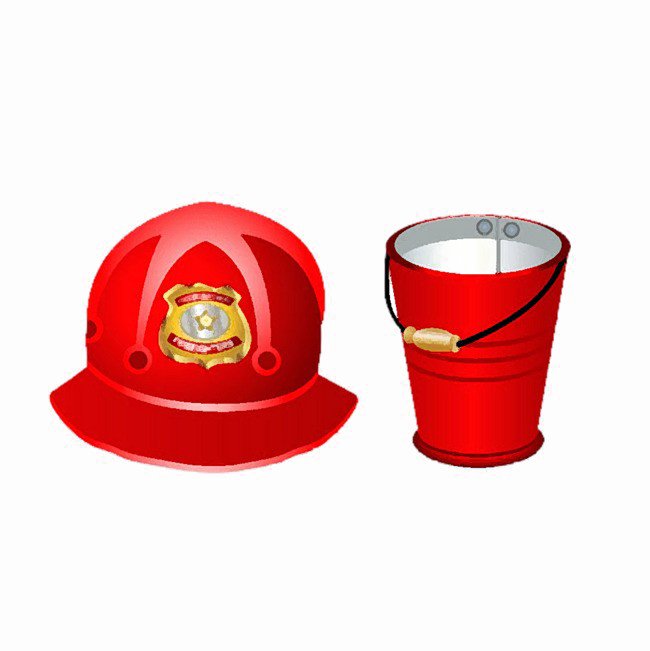 Fire Bucket PNG Transparent Image