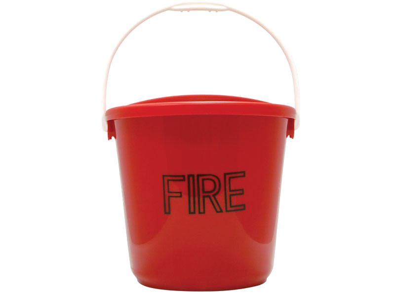 Fire Bucket Transparent Background PNG