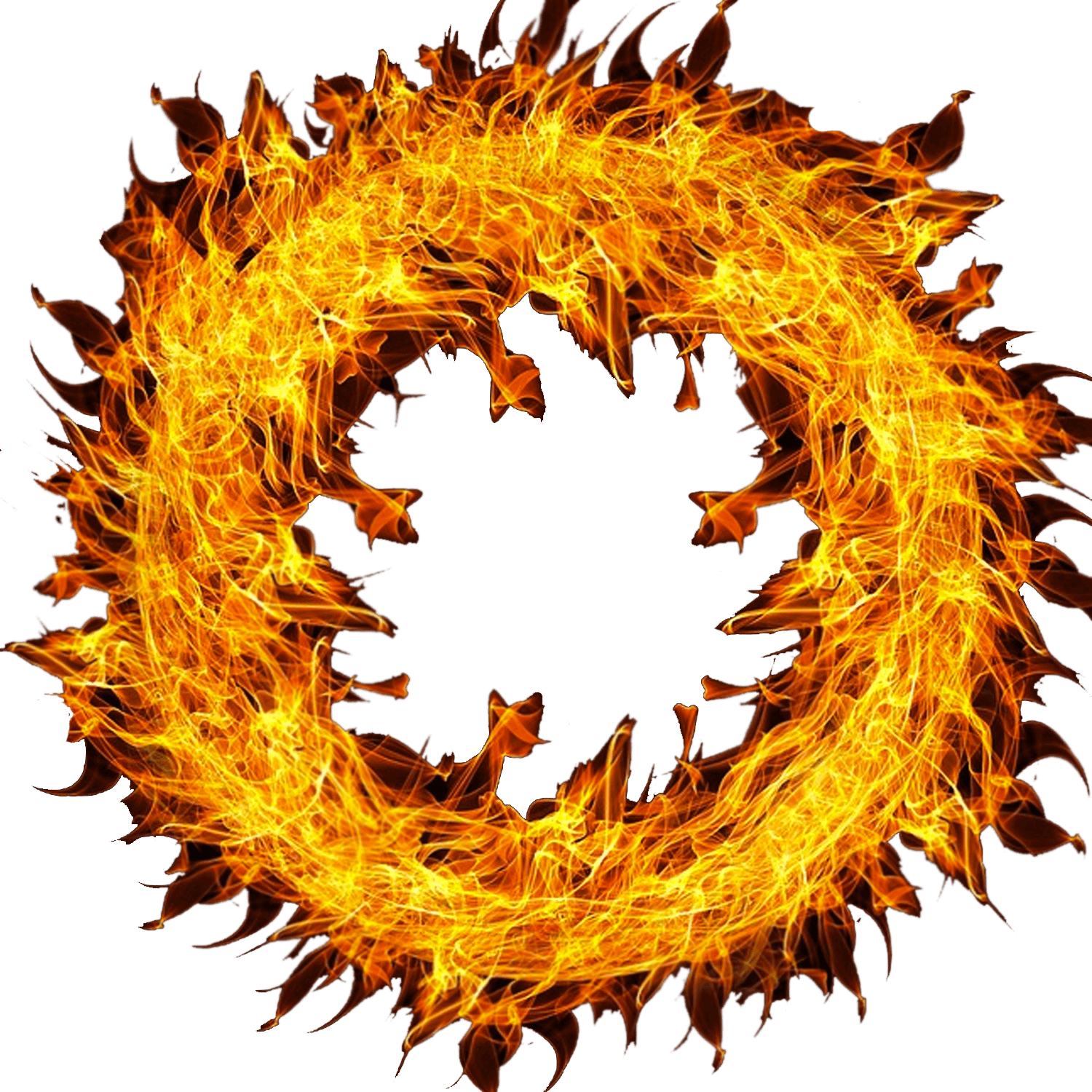Fire Effect PNG Image Background