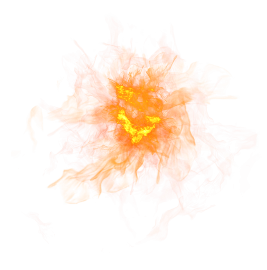 Fire Explosion Free PNG Image