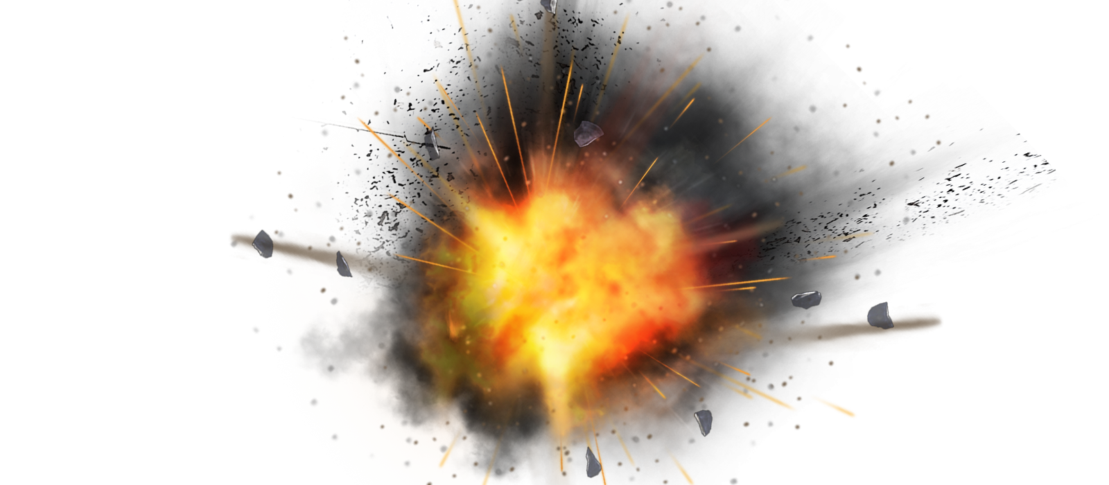 Fire Explosion PNG Image