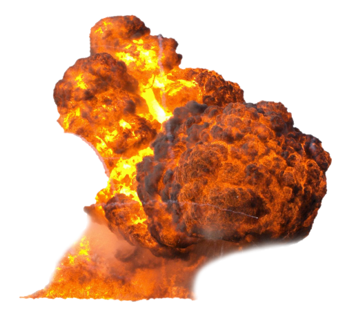 Fire Explosion PNG Picture