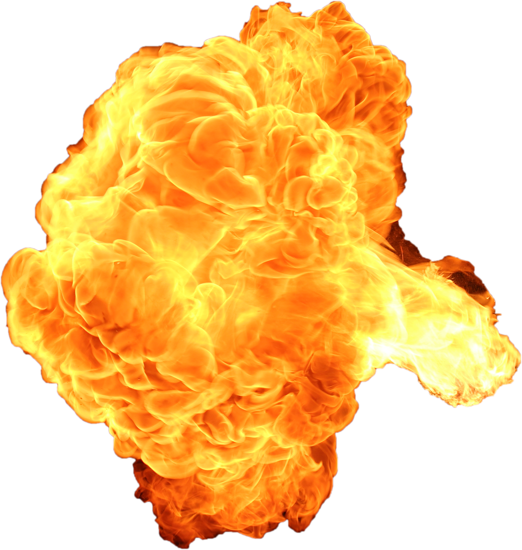 Feuer Explosion PNG Transparentes Bild