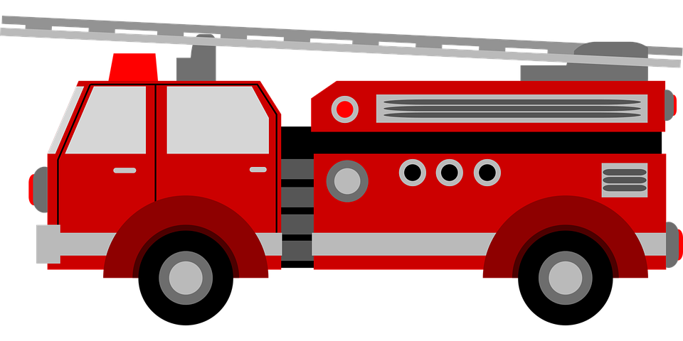 Fire Vrachtwagen PNG Pic