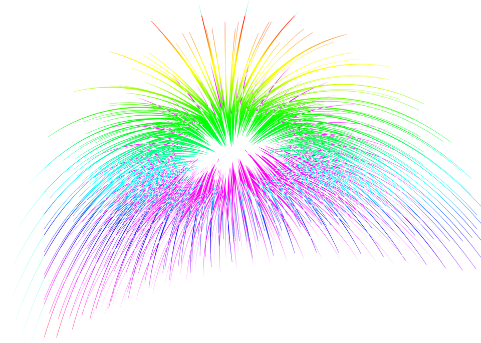 Perayaan Fireworks PNG Picture