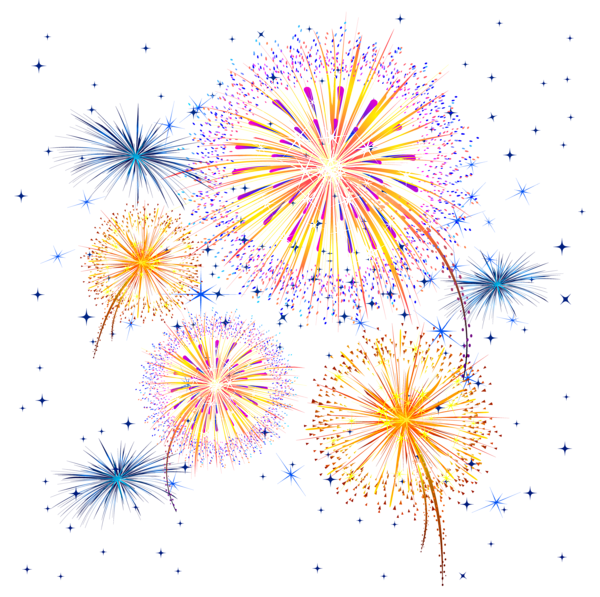 Feuerwerk Feiern PNG Transparentes Bild