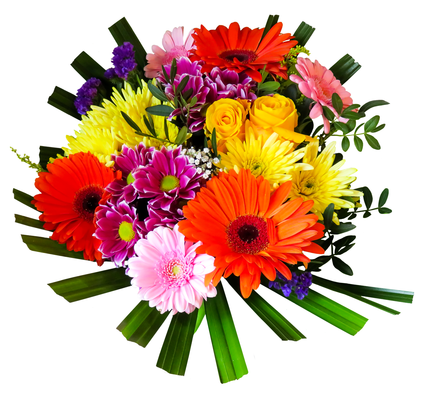 Image de fleurs PNG avec fond Transparent
