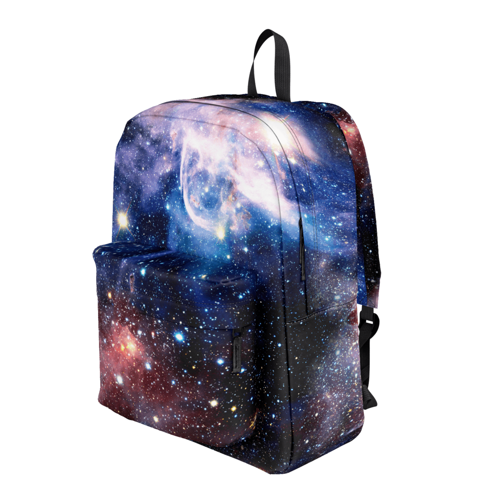 Galaxy Backpack PNG Transparent Image