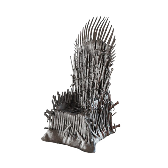 Game of Thrones Chair Gambar Transparan