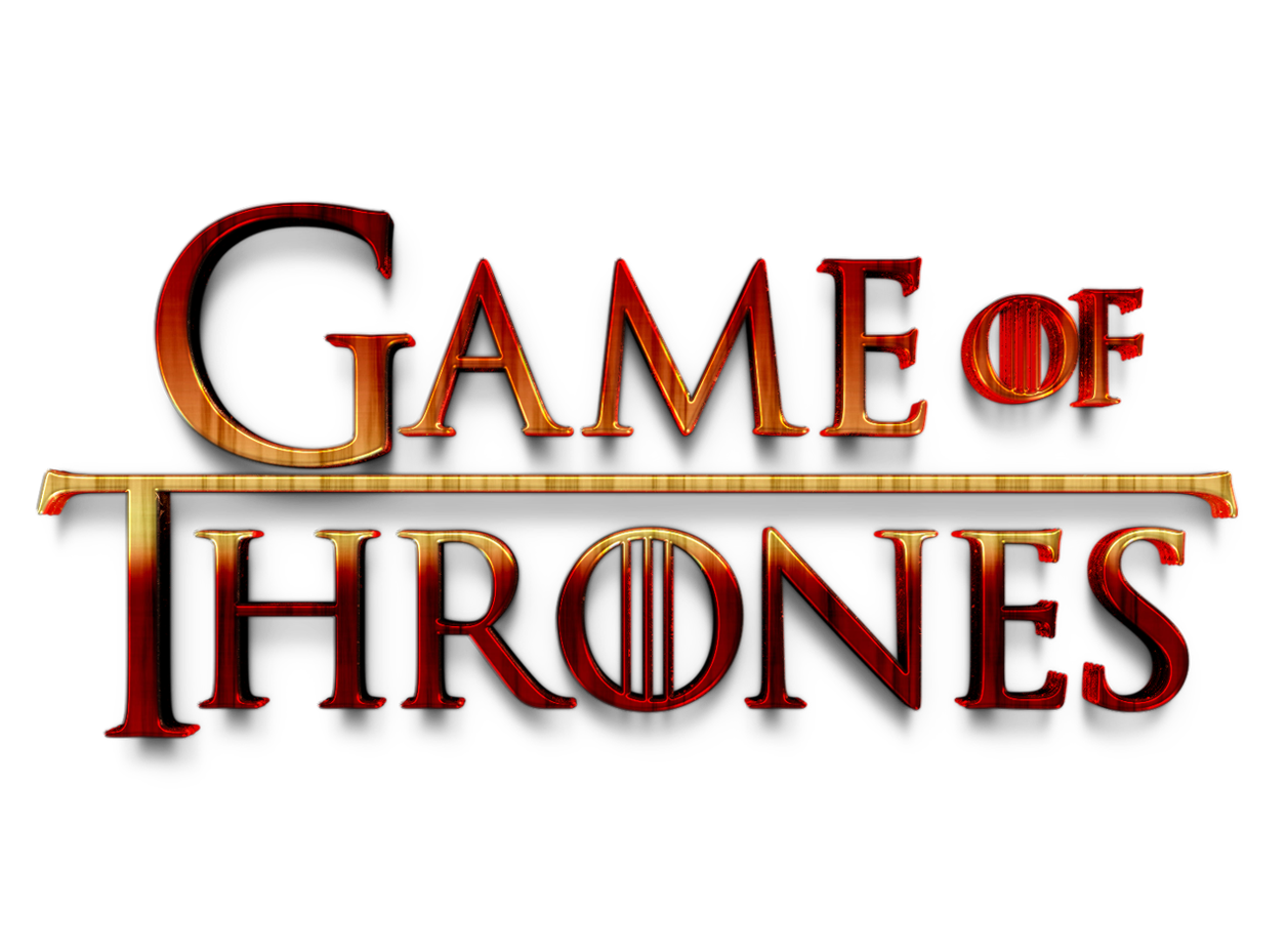 Game of Thrones Logo Latar Belakang Gambar PNG