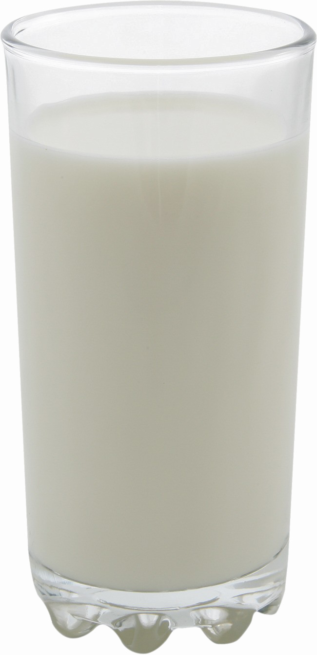 Verre de lait PNG Image Transparente