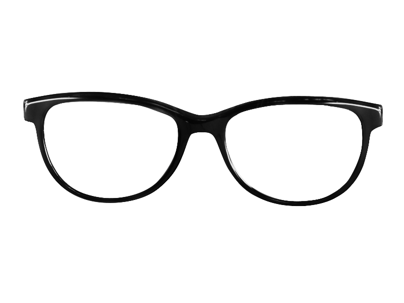 Kacamata Transparan latar belakang PNG