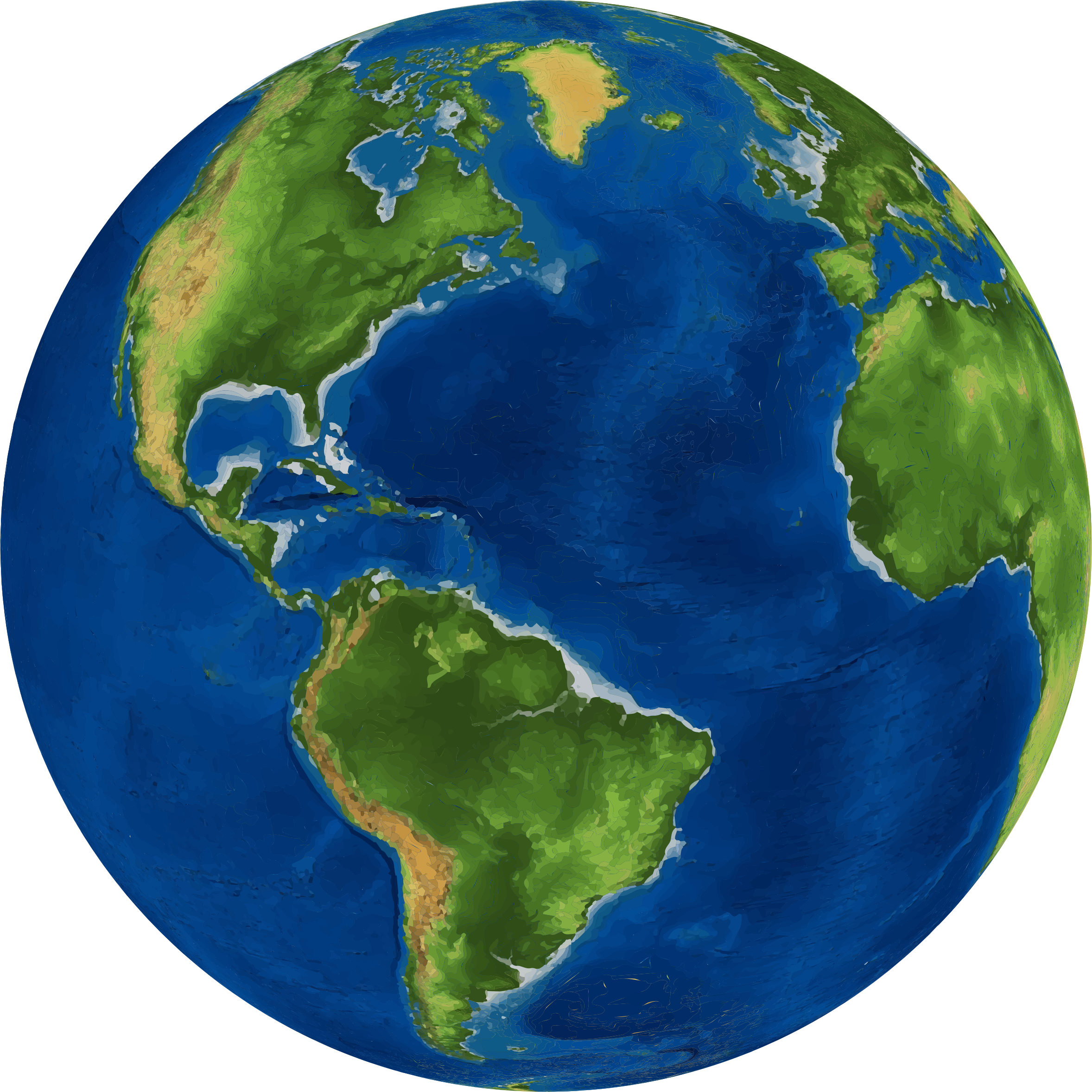 Глобус Земля PNG Прозрачное изображение
