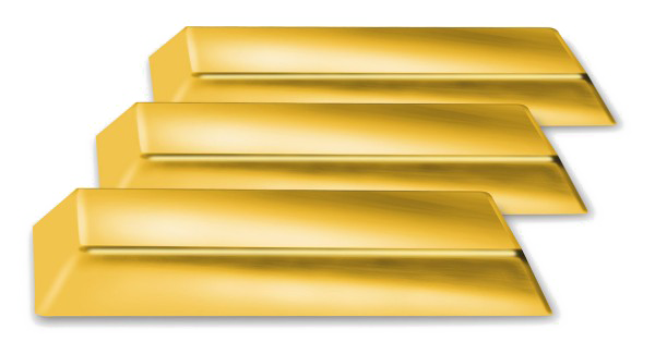 Gold Bricks PNG High-Quality Image