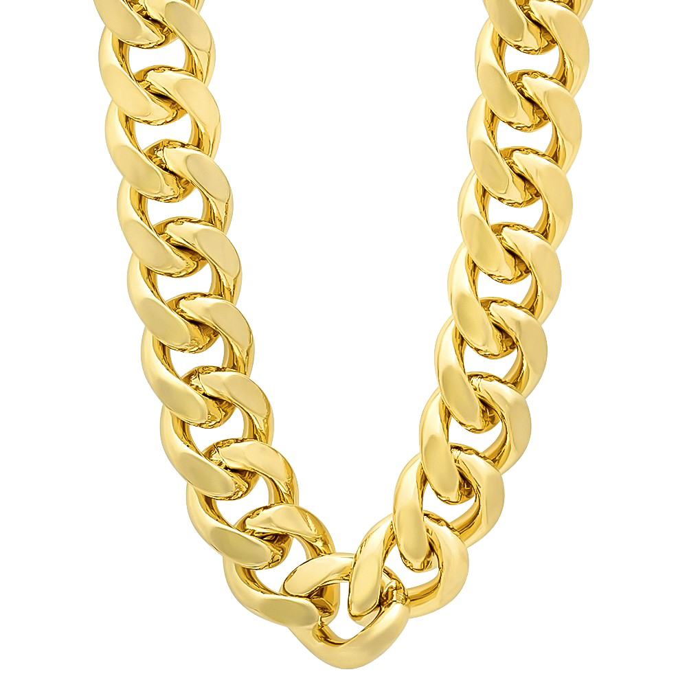Gold Chain PNG Image Background