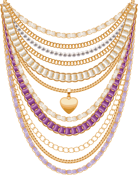 Perhiasan Emas Unduh Gambar PNG