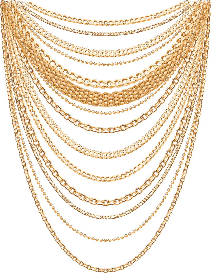 Gold Jewellery PNG Free Download