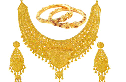 Gold Jewellery PNG Image