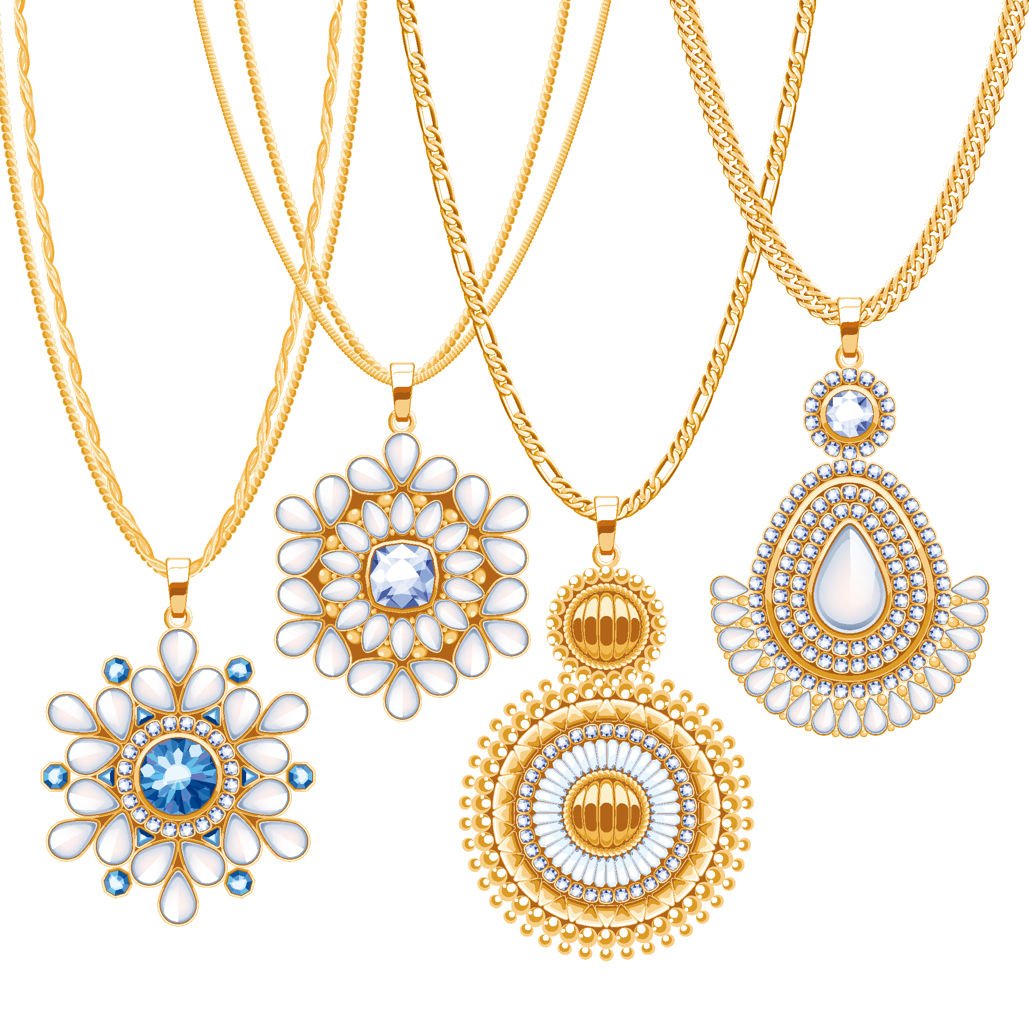 Gold Jewellery PNG Pic