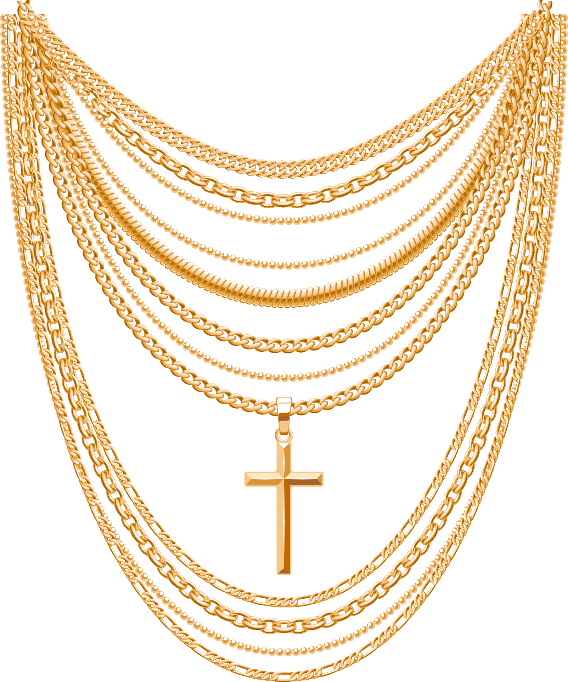 Gambar PNG perhiasan emas