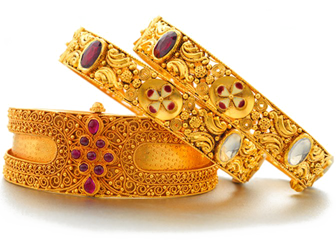 Gold Jewellery PNG Transparent Image