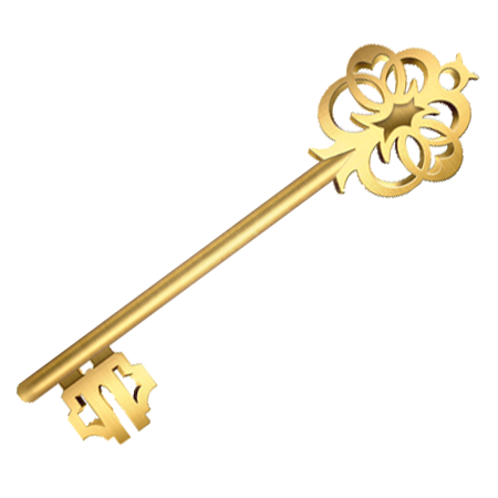 Golden Key PNG Download Image