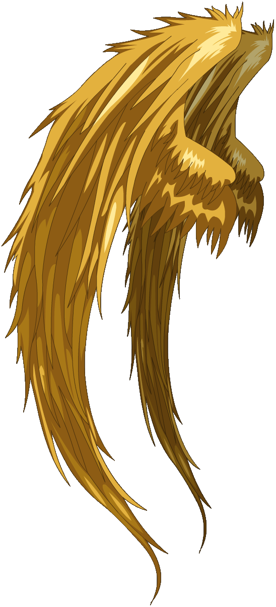 Golden Wings PNG High-Quality Image