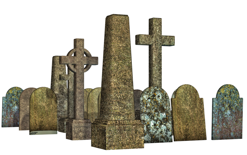 Gravestone PNG Image with Transparent Background