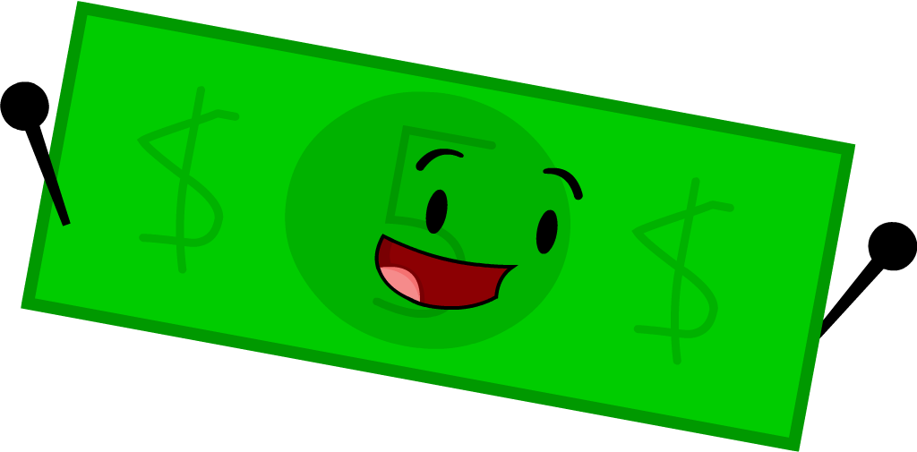 Green Dollar PNG Image