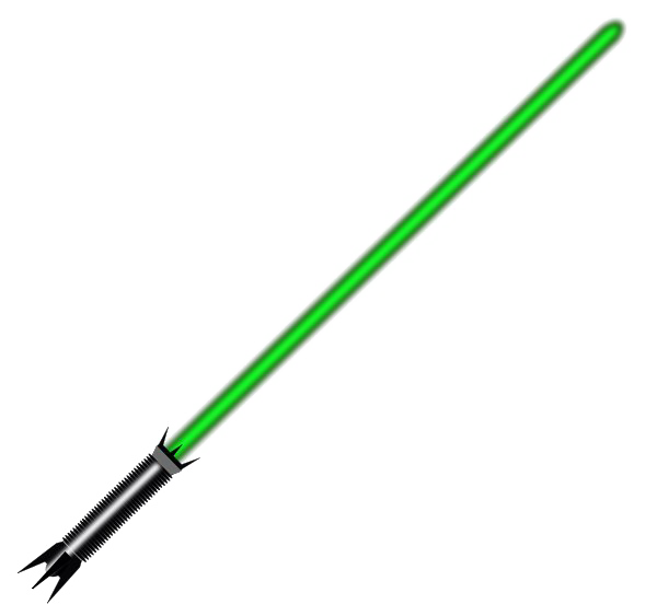 Green Lightsaber PNG High-Quality Image