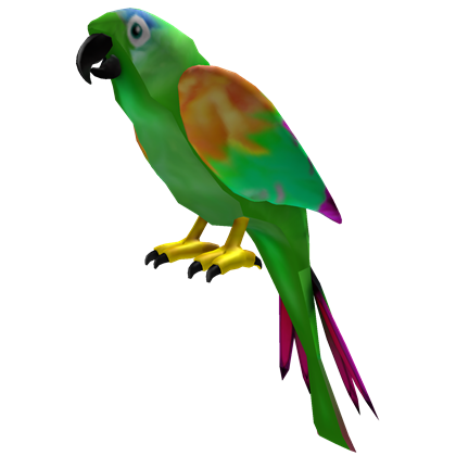 Gambar Transparan Hijau Parrot