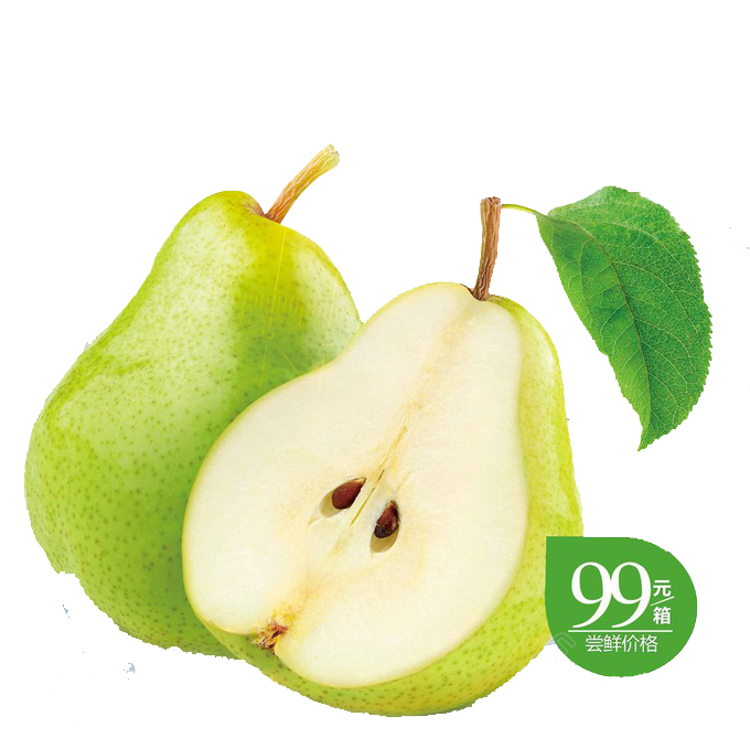 Green Pear PNG Transparent Image