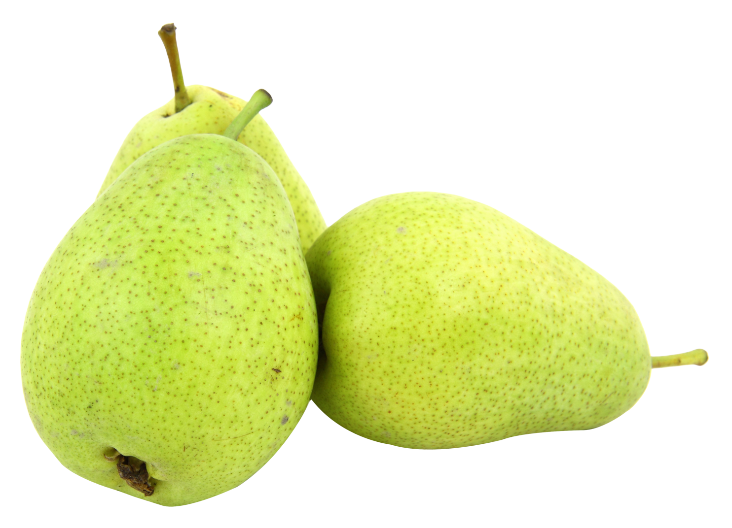 Green Pear Transparent Image