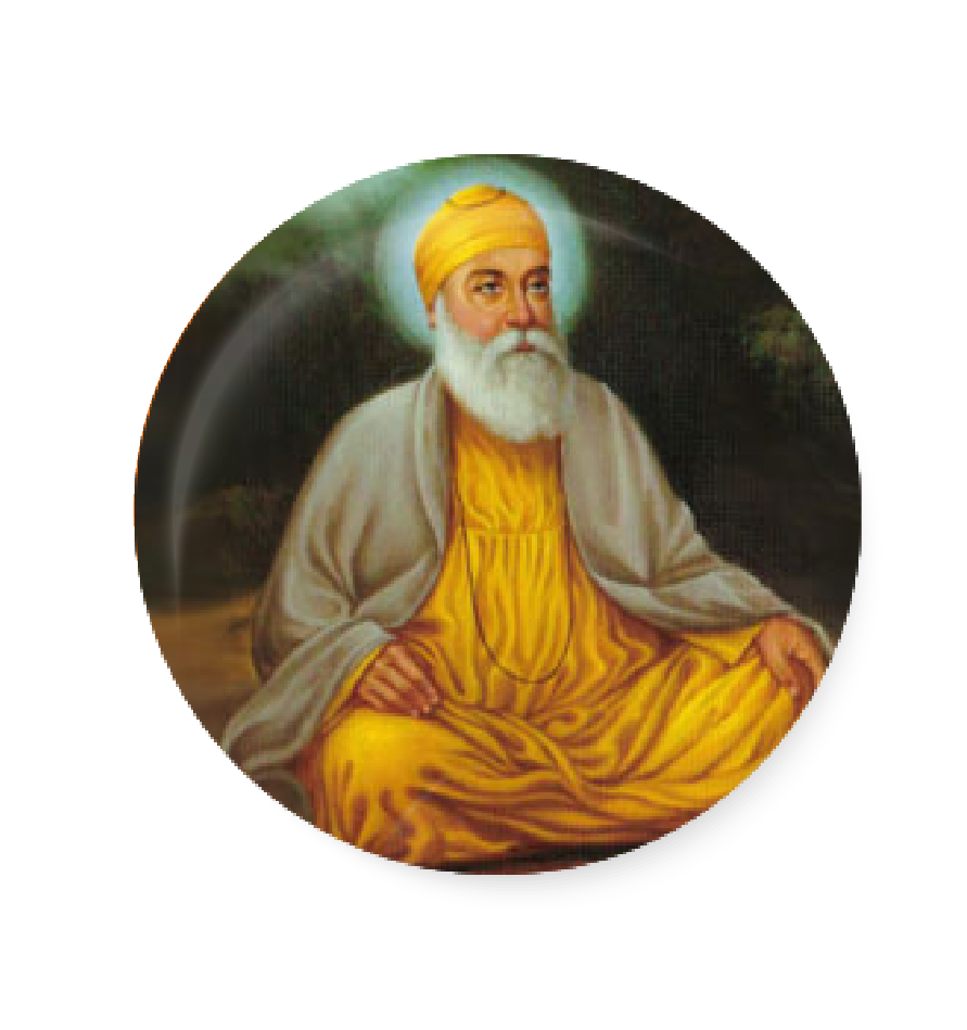 Guru Nanak Devi Ji PNG Image Background