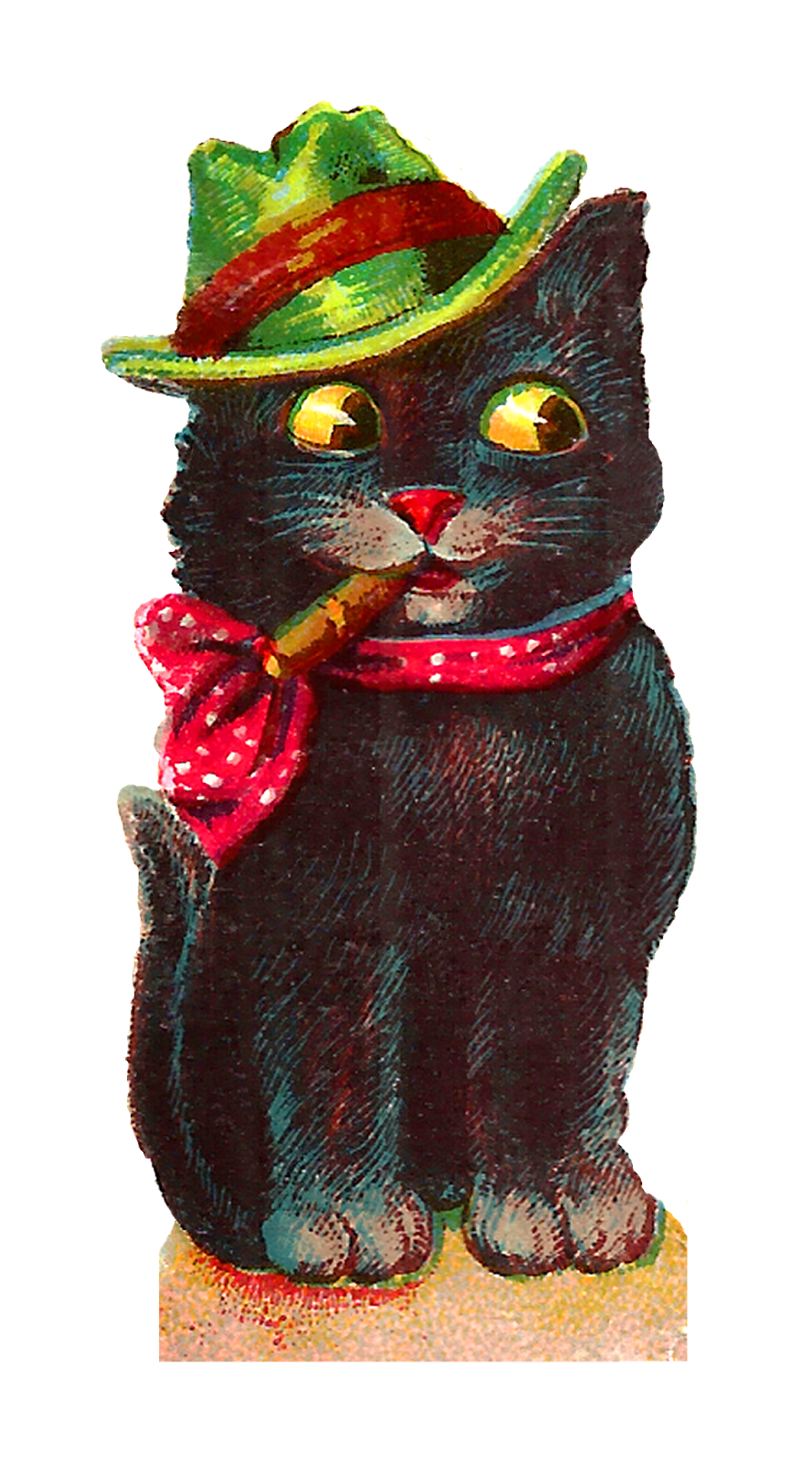 Halloween Black Cat PNG Free Download