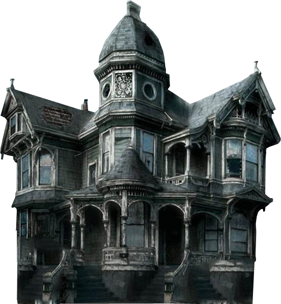 Halloween House PNG Picture
