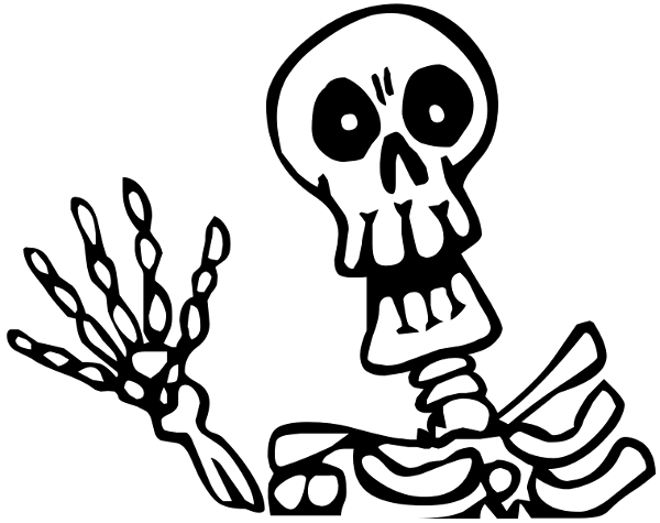 Halloween Skeleton Download PNG Image