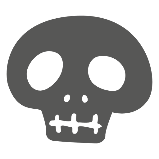 Halloween Skull PNG Gambar