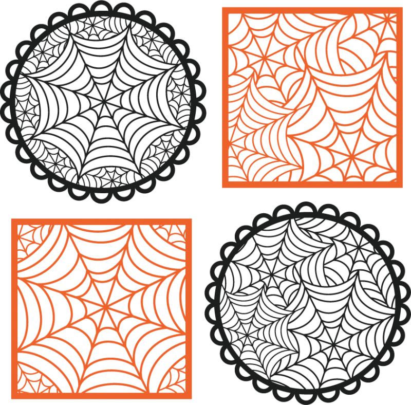 Halloween Spider Web Transparent Background PNG