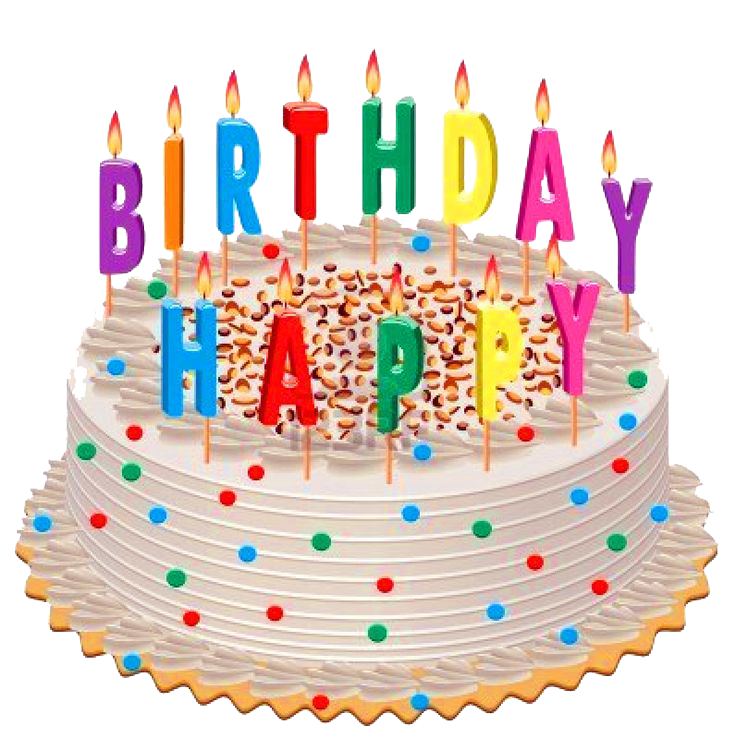 Alles Gute zum Geburtstag Kuchen PNG Download Bild