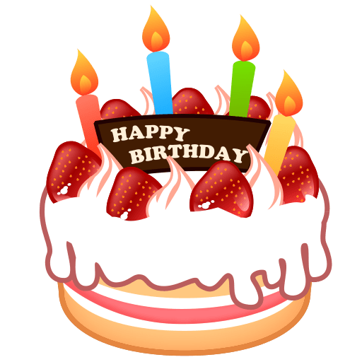 Happy Birthday Cake PNG-Bild