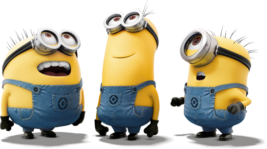Happy Minions Download PNG Image