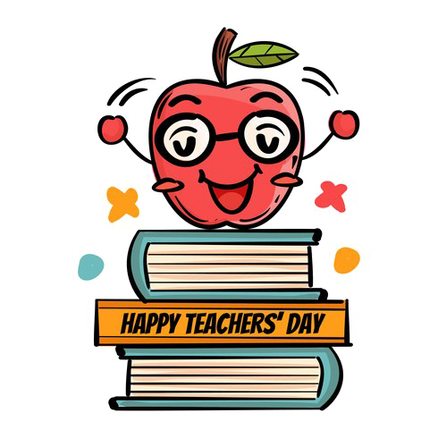 Happy Teachers Day PNG Image Background