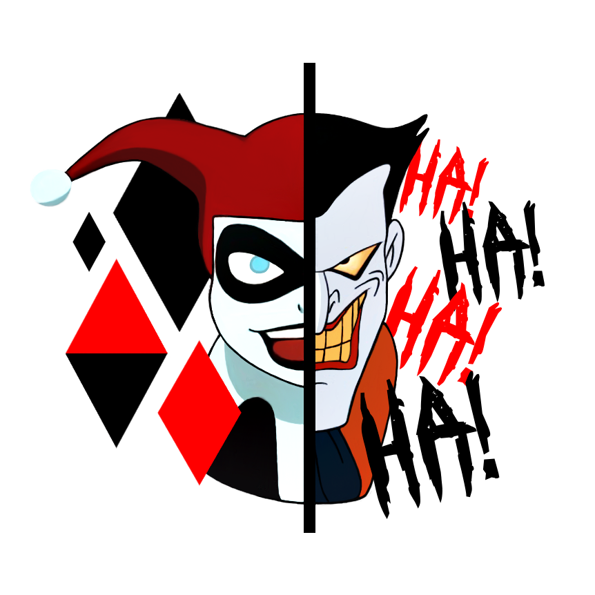 Harley Quinn Logo PNG Image Background