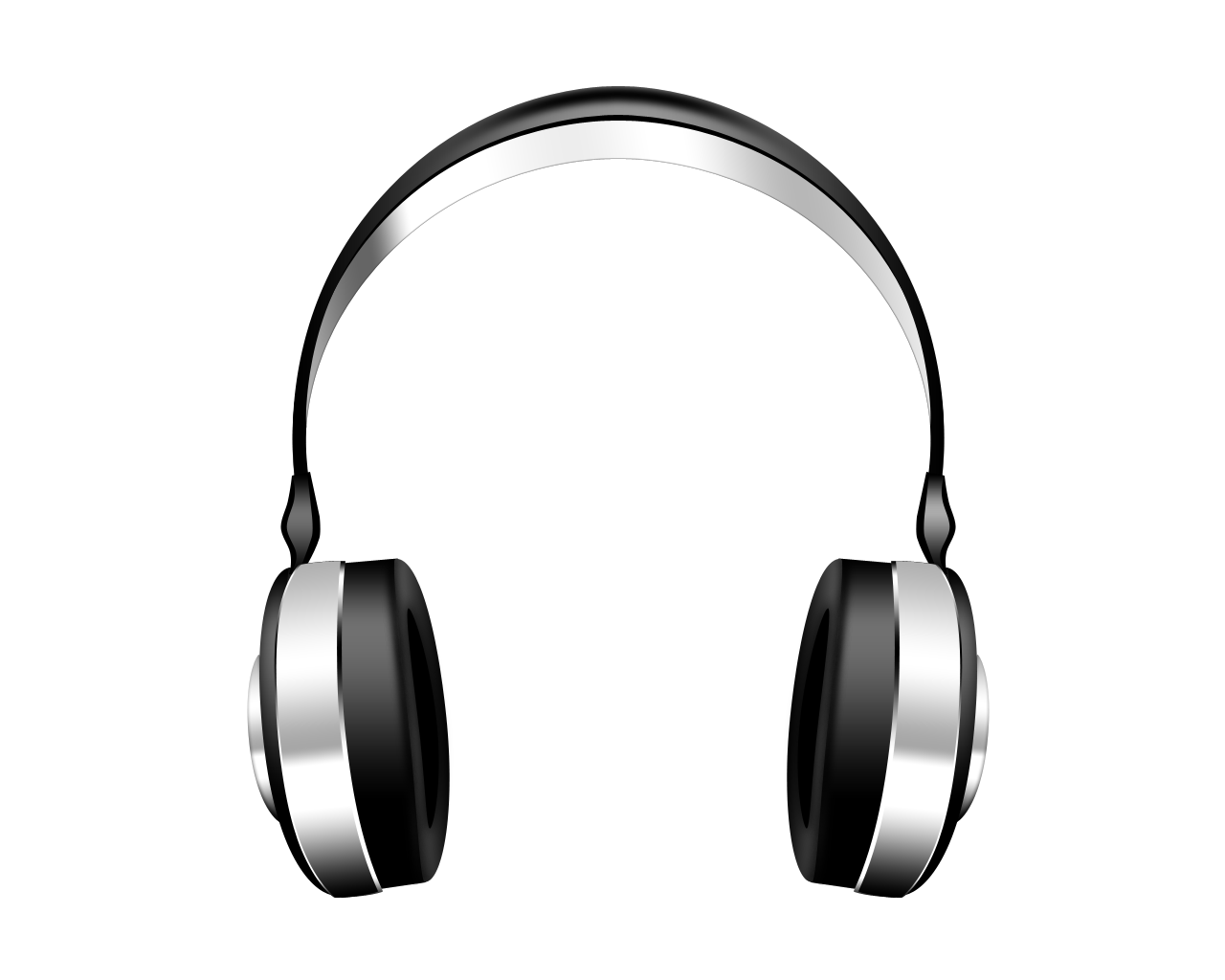 Headphone Gambar latar belakang PNG