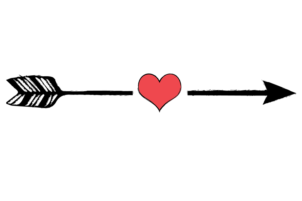 Heart Arrow PNG High-Quality Image